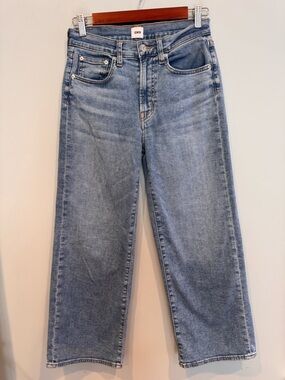 Edwin Wide Leg Crop Jeans Size 25